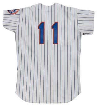1972 Wayne Garrett Game Used, Signed & Inscribed New York Mets Home Jersey (MEARS A10 & JSA)
